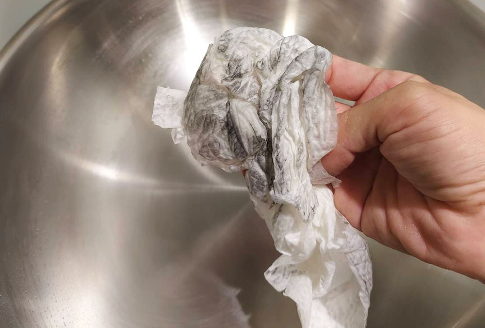 不鏽鋼鍋洗完黑黑的