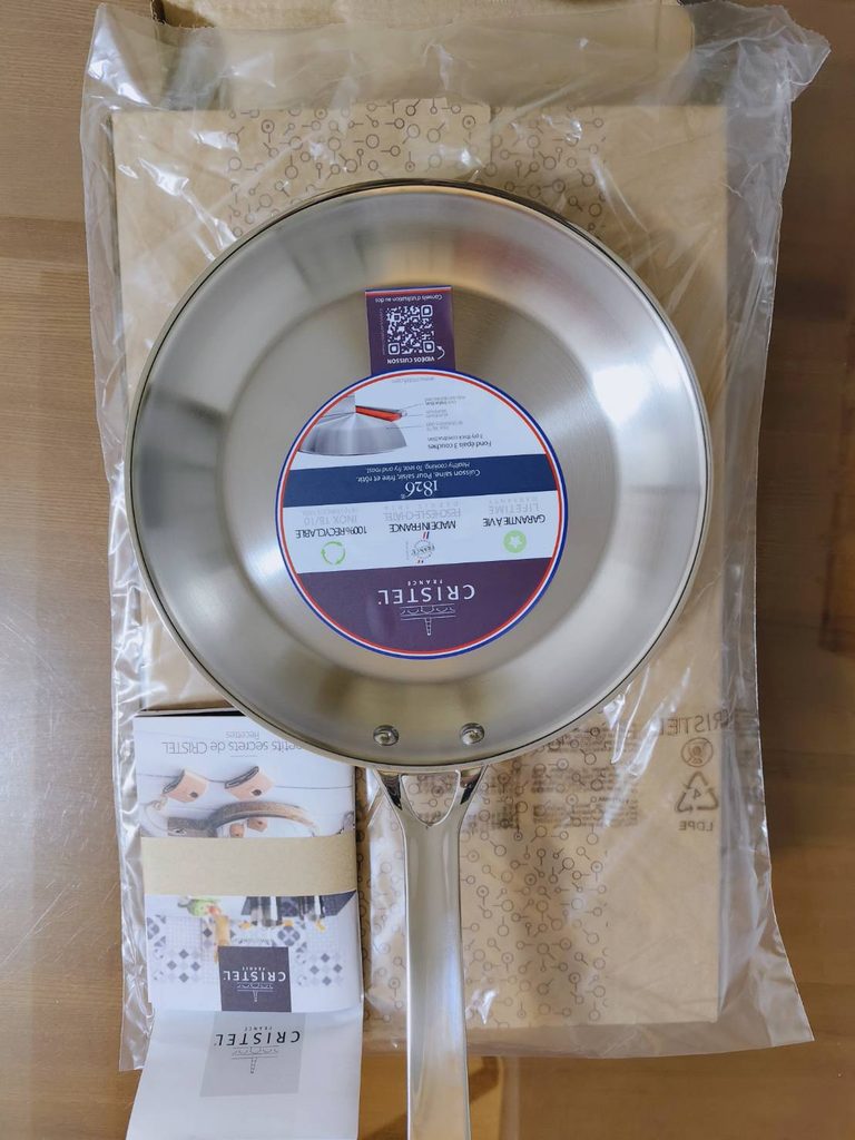 Cristel不鏽鋼鍋好用嗎?5個真實使用心得與不鏽鋼鍋不沾技巧 3 Cristel不鏽鋼鍋開箱